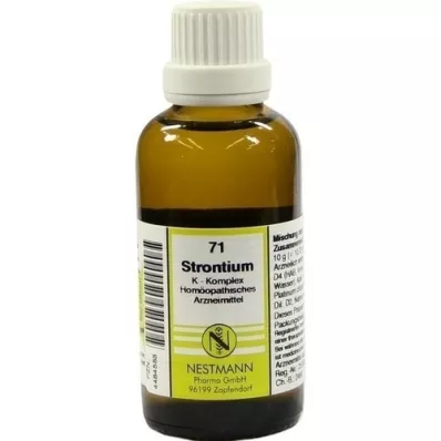 STRONTIUM K Complex No.71 Dilution, 50 ml
