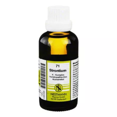STRONTIUM K Complex No.71 Dilution, 50 ml STRONTIUM K Complex No.71 Dilution, 50 ml