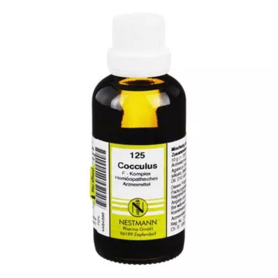 COCCULUS F Complex No.125 Dilution, 50 ml COCCULUS F Complex No.125 Dilution, 50 ml