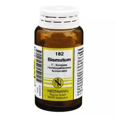 BISMUTUM F Complex Tablets No.182, 120 pcs