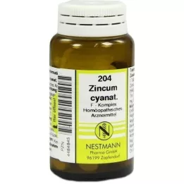 ZINCUM CYANATUM F Complex No.204 Tablets, 120 pcs