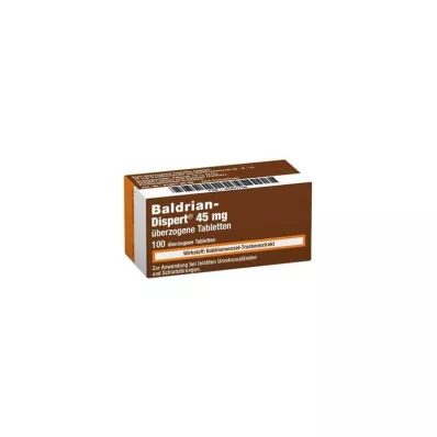BALDRIAN DISPERT 45 mg coated tablets, 100 pcs