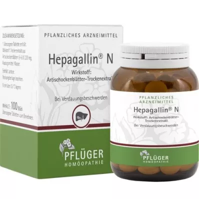 HEPAGALLIN N Coated tablets, 100 pc