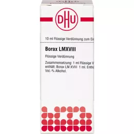BORAX LM XVIII Dilution, 10 ml
