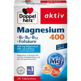 DOPPELHERZ Magnesium 400 mg tablets, 30 pcs