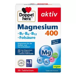 DOPPELHERZ Magnesium 400 mg tablets, 30 pcs