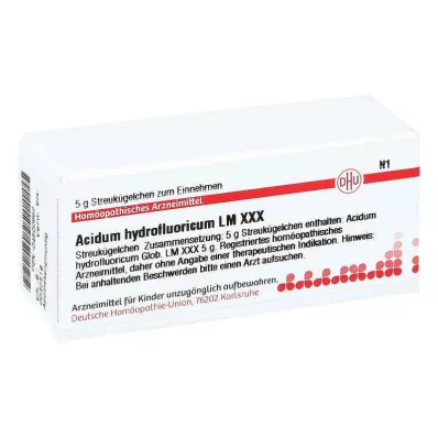 ACIDUM HYDROFLUORICUM LM XXX Globules, 5 g
