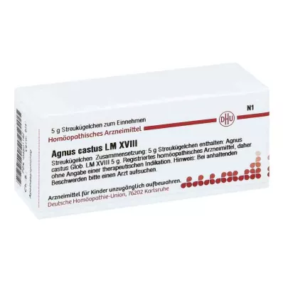 AGNUS CASTUS LM XVIII Globules, 5 g AGNUS CASTUS LM XVIII Globules, 5 g