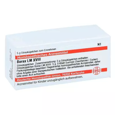 BORAX LM XVIII Globules, 5 g BORAX LM XVIII Globules, 5 g