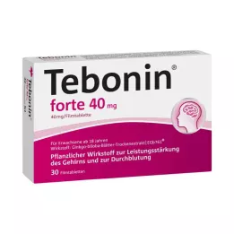TEBONIN forte 40 mg film-coated tablets, 30 pcs