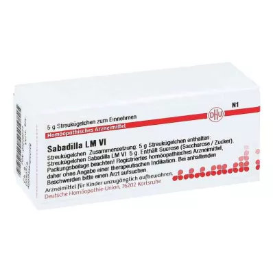 SABADILLA LM VI Globules, 5 g SABADILLA LM VI Globules, 5 g