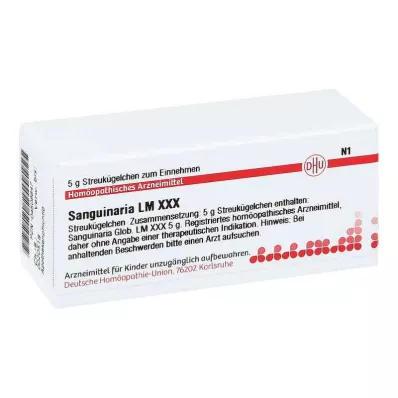 SANGUINARIA LM XXX Globules, 5 g SANGUINARIA LM XXX Globules, 5 g