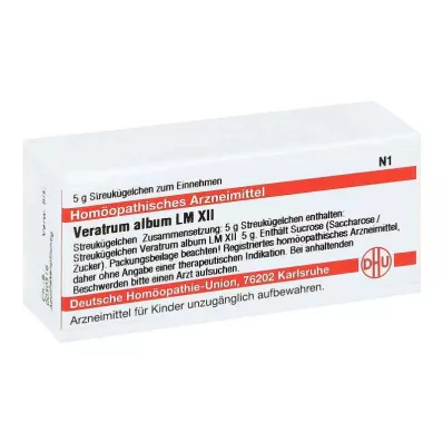 VERATRUM ALBUM LM XII Globules, 5 g