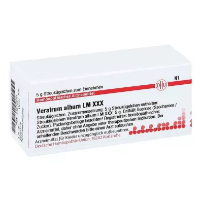 VERATRUM ALBUM LM XXX Globules, 5 g