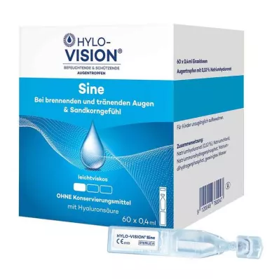 HYLO-VISION sine single-dose pipettes, 60X0.4 ml HYLO-VISION sine single-dose pipettes, 60X0.4 ml