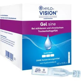 HYLO-VISION Gel sine single-dose pipettes, 60X0.35 ml