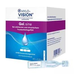 HYLO-VISION Gel sine single-dose pipettes, 60X0.35 ml