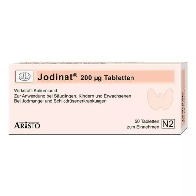 JODINAT 200 µg tablets, 50 pcs JODINAT 200 µg tablets, 50 pcs