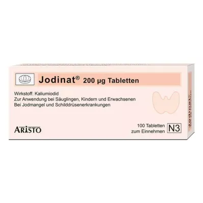 JODINAT 200 μg tablets, 100 pcs JODINAT 200 μg tablets, 100 pcs