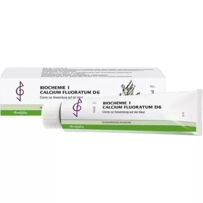 BIOCHEMIE 1 Calcium fluoratum D 6 cream, 100 ml