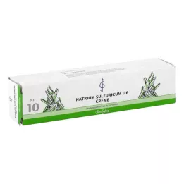 BIOCHEMIE 10 Natrium sulphuricum D 6 Cream, 100 ml