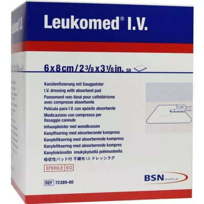LEUKOMED I.V. Plaster, 50 pcs
