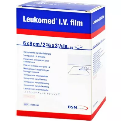 LEUKOMED I.V. film plaster, 50 pcs LEUKOMED I.V. film plaster, 50 pcs