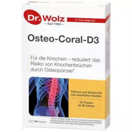 OSTEO CORAL D3 Dr.Wolz capsules, 60 pcs