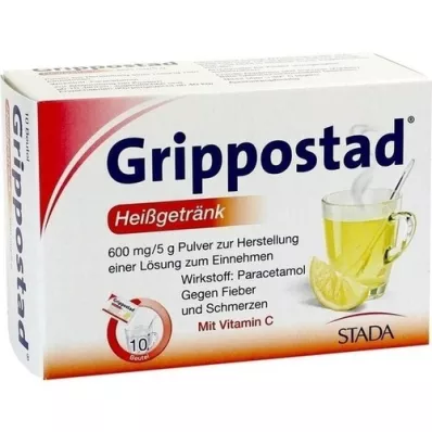 GRIPPOSTAD Hot drink powder, 10 pcs