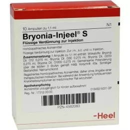 BRYONIA INJEEL S Ampoules, 10 pc