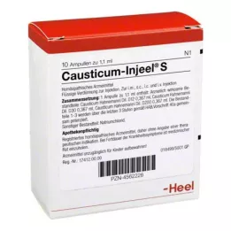 CAUSTICUM INJEEL S Ampoules, 10 pc