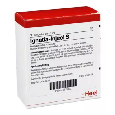 IGNATIA INJEEL S Ampoules, 10 pc IGNATIA INJEEL S Ampoules, 10 pc