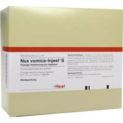 NUX VOMICA INJEEL S Ampoules, 100 pc