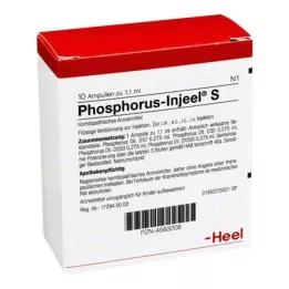 PHOSPHORUS INJEEL S Ampoules, 10 pc