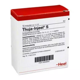 THUJA INJEEL S Ampoules, 10 pc