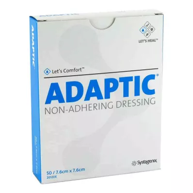 ADAPTIC 7.6x7.6 cm moist wound dressing 2012DE, 50 pcs