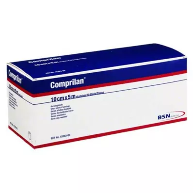 COMPRILAN Elastic bandage 10 cm x 5 m, 10 pcs