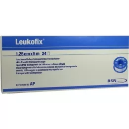 LEUKOFIX Bandage plaster 1.25 cm x 5 m, 24 pcs