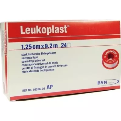 LEUKOPLAST 1.25 cmx9.2 m, 24 pcs