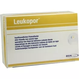 LEUKOPOR 2.5 cmx9.2 m, 12 pcs