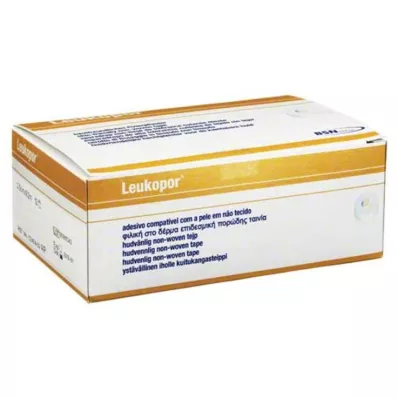 LEUKOPOR 2.5 cmx9.2 m, 12 pcs