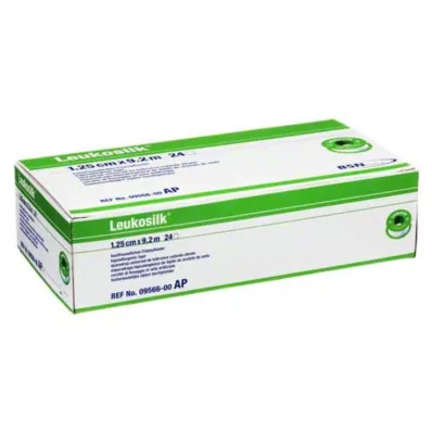 LEUKOSILK 1.25 cmx9.2 m, 24 pcs LEUKOSILK 1.25 cmx9.2 m, 24 pcs