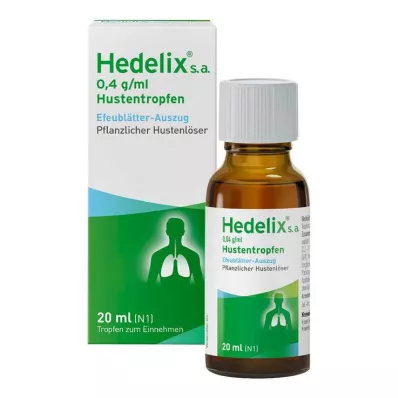 HEDELIX s.a. Oral drops, 20 ml HEDELIX s.a. Oral drops, 20 ml
