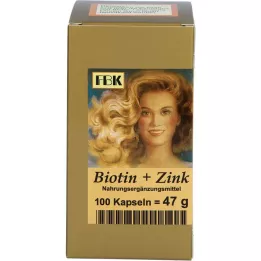 BIOTIN PLUS Zinc Hair Capsules, 100 Capsules