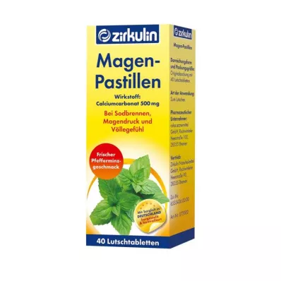 ZIRKULIN Stomach Pastilles, 40 pc ZIRKULIN Stomach Pastilles, 40 pc