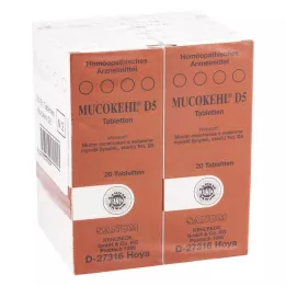 MUCOKEHL Tablets D 5, 10X20 pcs