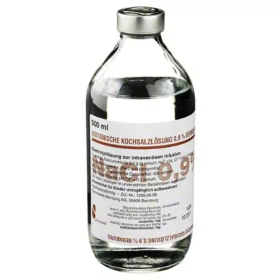ISOTONISCHE Saline 0.9% Bernburg Inf.-L.Glass, 500 ml ISOTONISCHE Saline 0.9% Bernburg Inf.-L.Glass, 500 ml