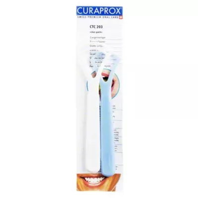 CURAPROX CTC 203 Tongue cleaner in blister, 2 pcs