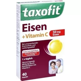 TAXOFIT Iron+Vitamin C Softgels, 40 Capsules