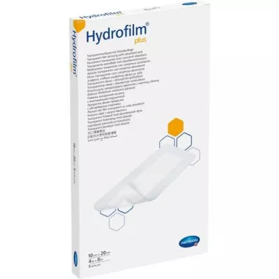 HYDROFILM Plus transparent bandage 10x20 cm, 5 pcs